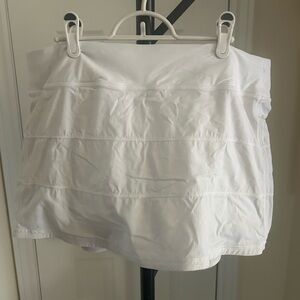 lululemon athletica White Layered Athletic Skirt